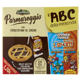 Parmareggio l'ABC della merenda con Crostatina al Cacao