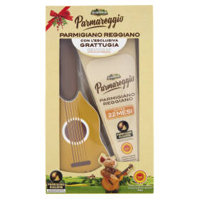 Parmareggio Parmigiano Reggiano DOP Oltre 22 Mesi 150 g + Grattugia Brandani