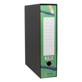 Raccoglitore xoffice dorso 8cm verde