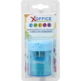 Temperamatite in metallo 2 fori con serbatoio xoffice