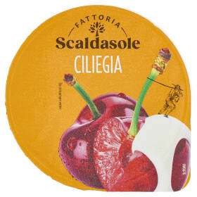 Fattoria Scaldasole con Grandi Pezzi di Ciliegia yogurt biologico 150 g