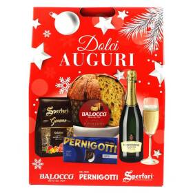 Regalidea confezione regalo dolci auguri panettone 4 pezzi