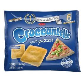 Croccantelle snack multipack gusto pizza 6 x 30g, 180g 