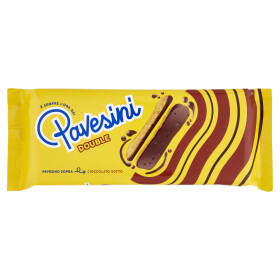 Pavesi Pavesini Double Biscotti con Fondo di Cioccolato 60g