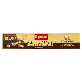Sperlari Zanzibar il Nocciolato Fondente Cioccolato con Nocciole Intere 150 g