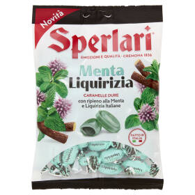 Sperlari Menta Liquirizia Caramelle Dure 150 g
