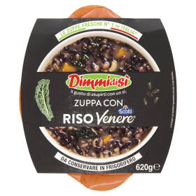 DimmidiSì Zuppa con Riso Venere 620 g