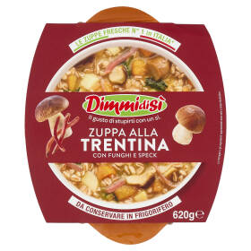 DimmidiSì Zuppa alla Trentina con Funghi e Speck 620 g