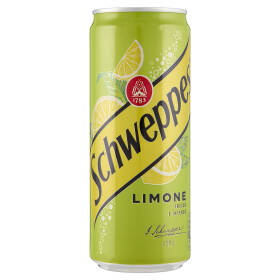Schweppes Limone lattina sleek 0,33 L 
