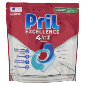 PRIL Excellence 4in1 Caps 18pz (325,8g)
