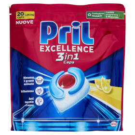 PRIL Excellence 3in1 Caps Limone 20pz (362g)