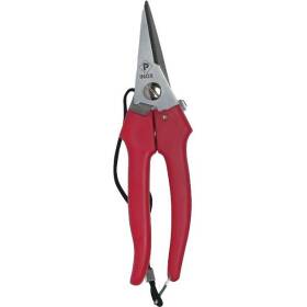 Forbici da giardino a punta per fiori 19cm inox