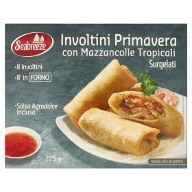 Seabreeze Involtini Primavera con Mazzancolle Tropicali Surgelati 225 g