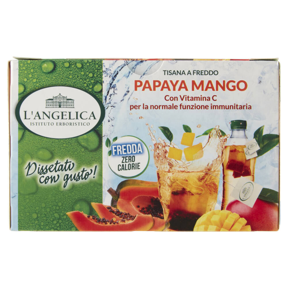 L'Angelica Tisana a Freddo Papaya Mango 18 Filtri 28,8 g