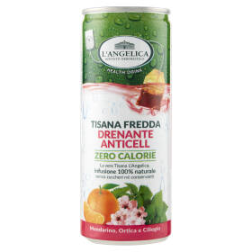 L'Angelica Health Drink Tisana Fredda Drenante Anticell Zero Calorie 240 ml