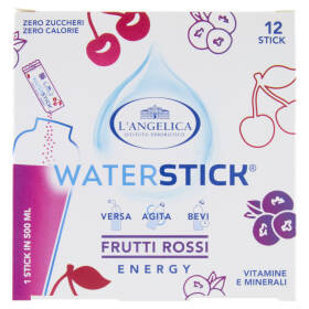 L'Angelica Waterstick Frutti Rossi Energy 12 x 2 g
