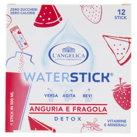 L'Angelica Waterstick Anguria e Fragola Detox 12 x 2 g