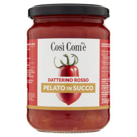 Così Com'è Datterino Rosso Pelato in Succo 350 g