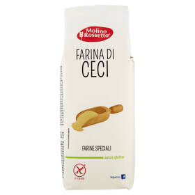 Molino Rossetto Farine Speciali Farina di Ceci senza glutine 500 g