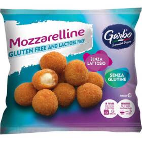 Garbo mozzarelline panate senza glutine e senza lattosio 200 g