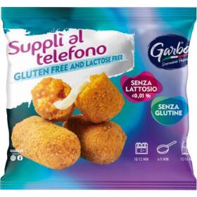 Garbo suppli' al telefono senza glutine e senza lattosio 200 g