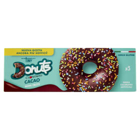 Cuorenero Tiny Donuts Cacao 3 x 37 g