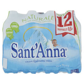 Sant'Anna Naturale Sorgente Rebruant 12 x 0,5 L