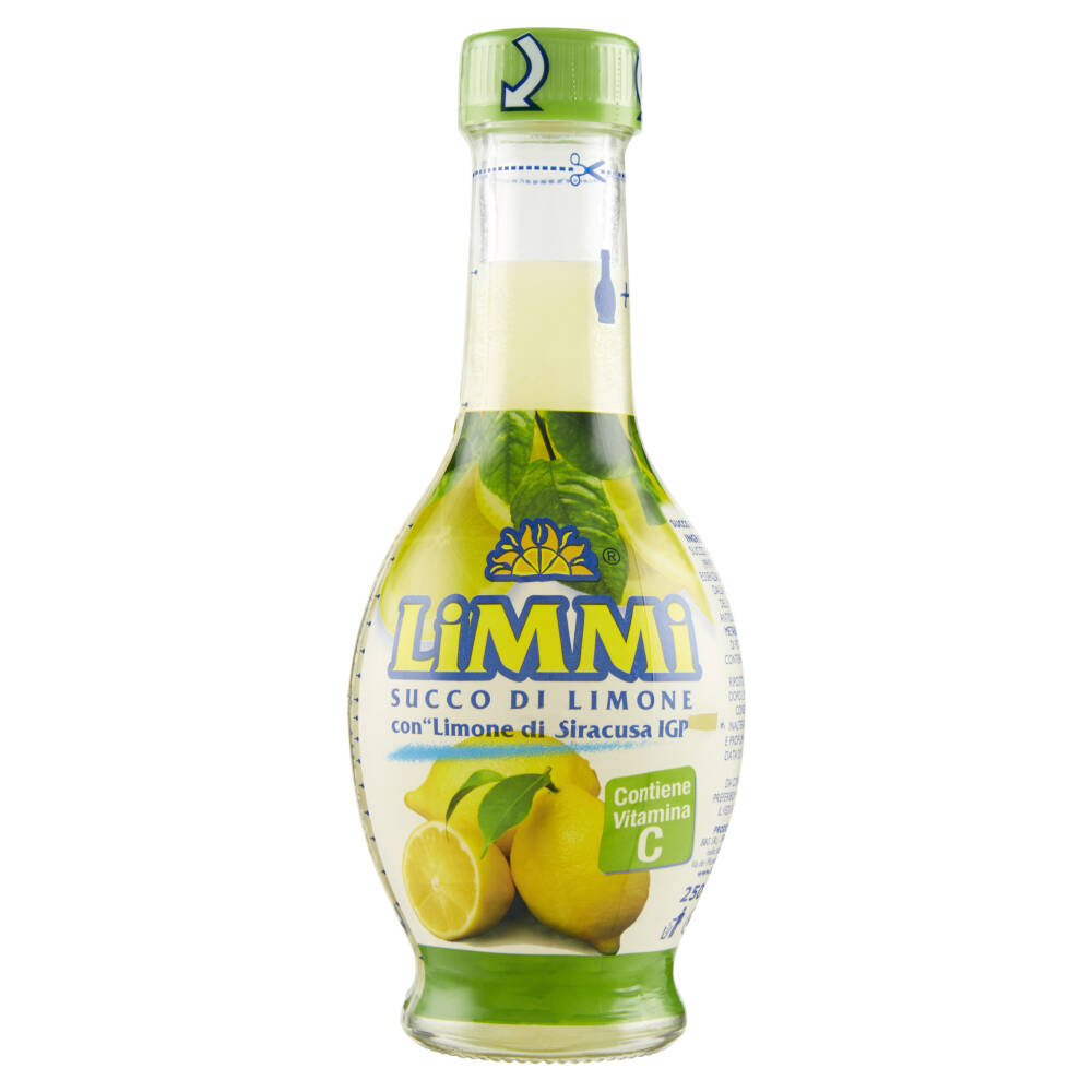 Limmi Succo di Limone con Limone di Siracusa IGP 250 ml