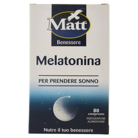 Matt Benessere Melatonina 80 compresse 6,8 g
