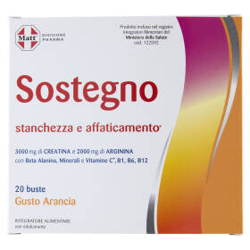 Matt Divisione Pharma Sostegno 20 buste Gusto Arancia 160 g