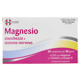 Matt Divisione Pharma Magnesio stanchezza e sistema nervoso 30 compresse 30 g
