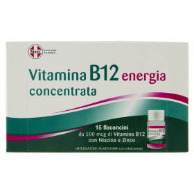 Matt Divisione Pharma Vitamina B12 concentrata energia 15 flaconcini 105 ml