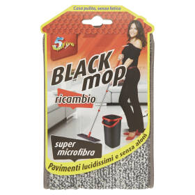 Super5 Black mop ricambio
