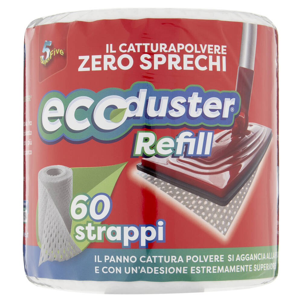 Super5 ecoduster Refill 60 strappi