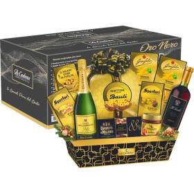 Le cadeau cesto oro nero 11 pezzi