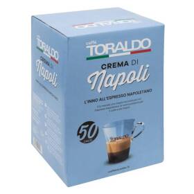 Toraldo caffe' crema di napoli 50 cialde