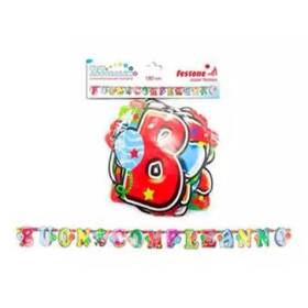 Festone buon compleanno 180x17