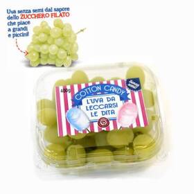 Uva bianca cotton candy gr 400