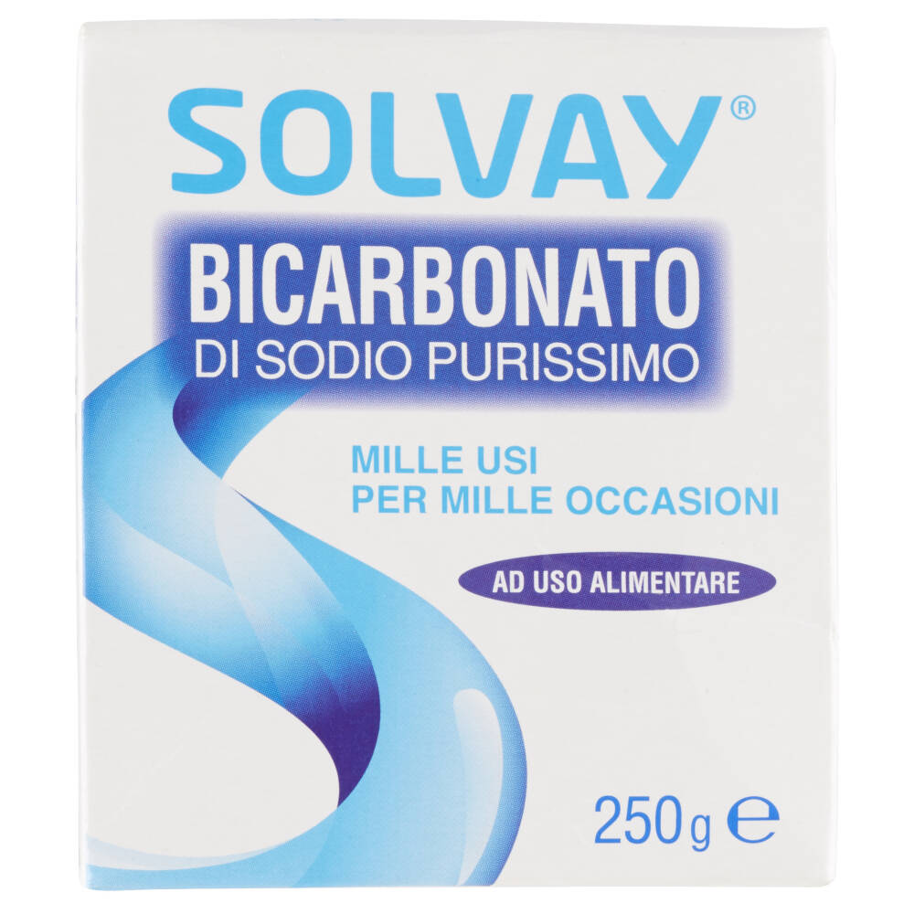 Solvay Bicarbonato di Sodio Purissimo 250 g
