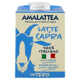 Amalattea Latte di Capra 100% Italiano Intero 500 ml