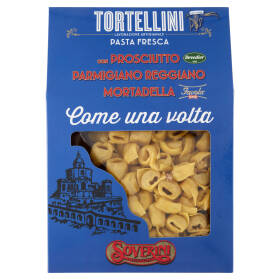 Soverini Tortellini con Prosciutto Devodier Parmigiano Reggiano Mortadella 250 g