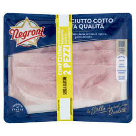 Negroni Prosciutto Cotto Alta Qualità 2 x 110 g