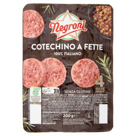 Negroni Cotechino a Fette 200 g