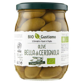 Bio Gustiamo Olive Bella di Cerignola 550 g
