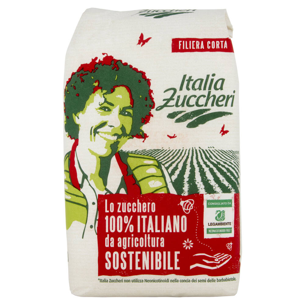 Italia Zuccheri Zucchero semolato 100% italiano - pacco 1kg