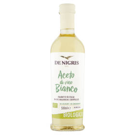 De Nigris Aceto di vino Bianco Biologico 500 ml