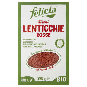 felicia Risoni Lenticchie Rosse Bio 250 g