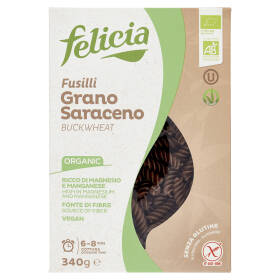 felicia Fusilli Grano Saraceno Integrale Bio 340 g