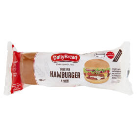 DailyBread Pane per Hamburger Panini 6 x 50 g