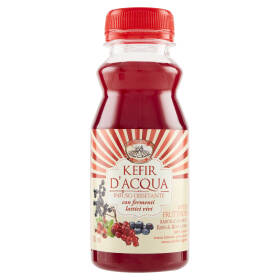 Podere Cittadella Kefir d'Acqua Infuso Frutti Rossi Mirtillo, Sambuco, Ribes & Rosa Canina 250 ml